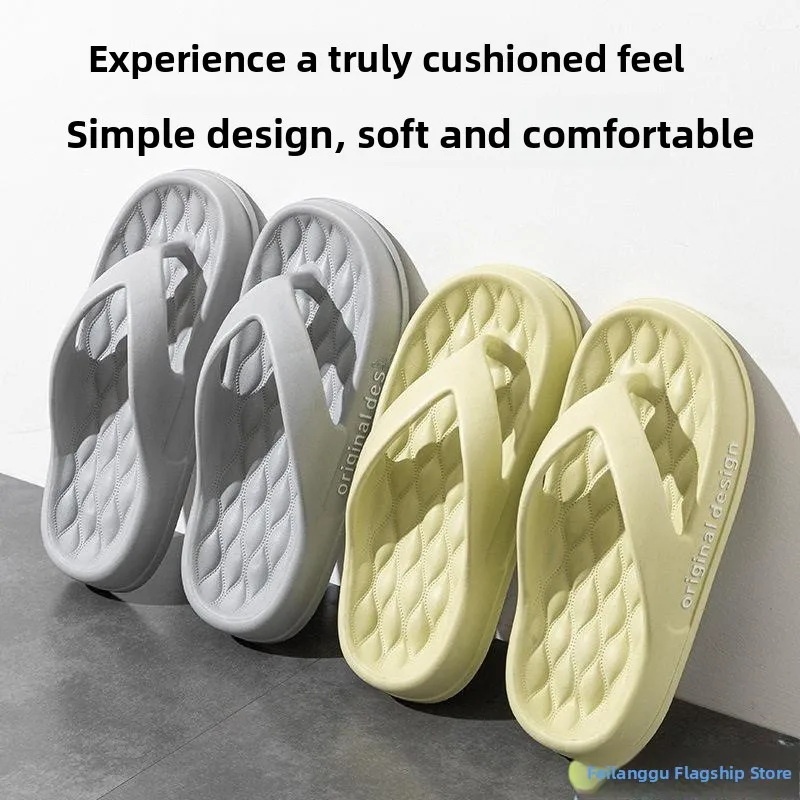 

Anti-Slip Thick Bottom Sandals Home Slippers for Men And Women Summer Fashionable Couples Slippers Indoor Bathroom Slippers