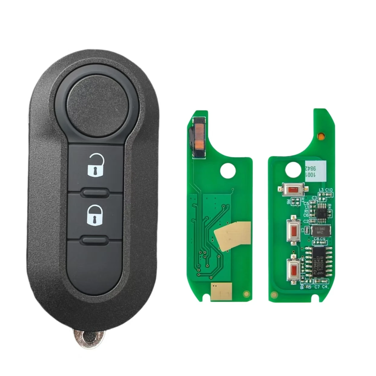 Jingxin FCC:RX2TRF198 PCF7946 433MHZ Fernbedienungsschlüssel für Fiat 500L Ducato, für Citroen Jumper, für Peugeot Boxer 2008-2015 Marelli BSI – Detail 7