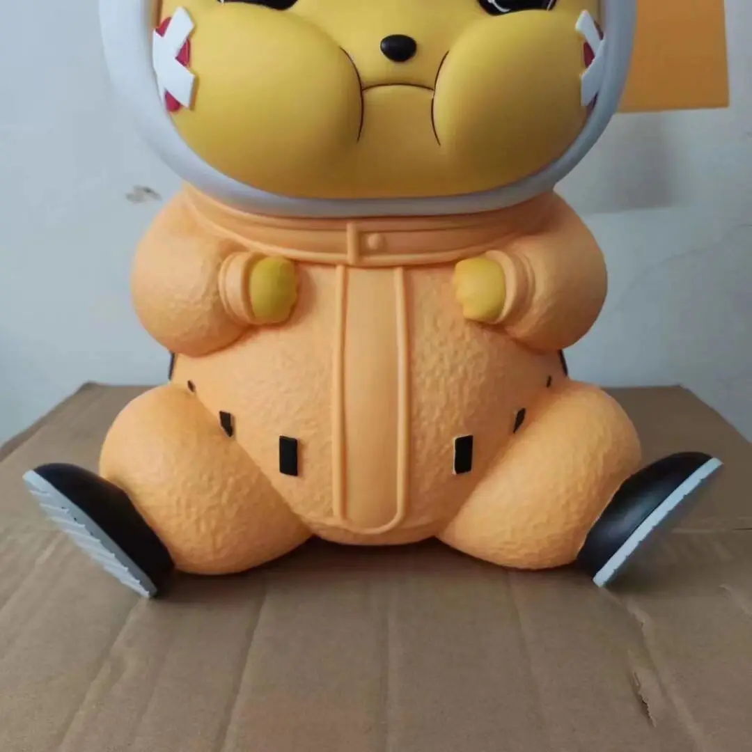 33cm One Piece Figure GK Bepo Bear Pikachu Cosplay Bepo Bear Large Action Figura Model