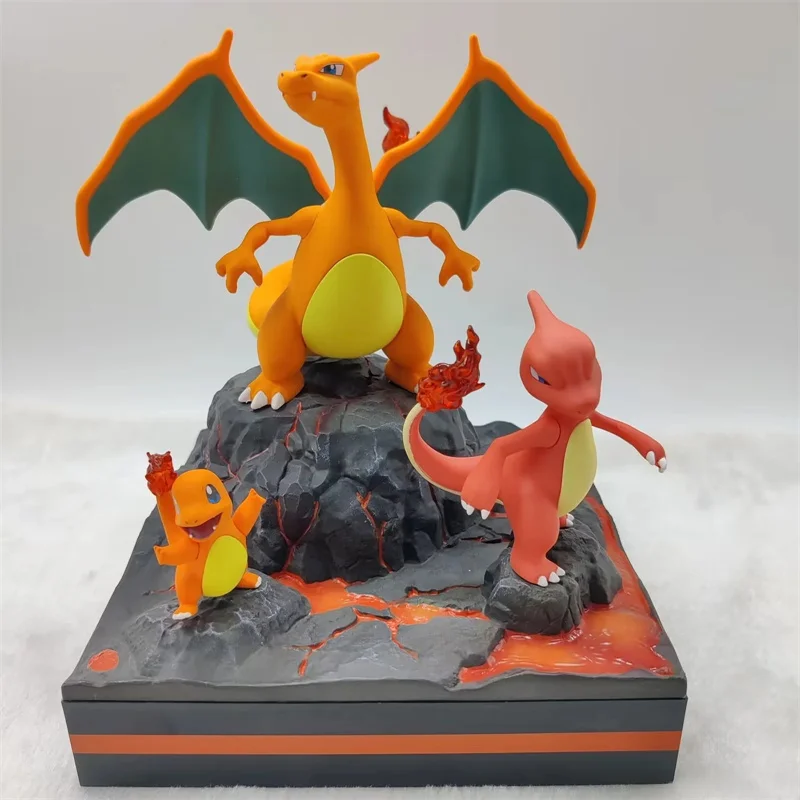 

17 см, Покемон, Charizard чармандер аниме, модель куклы, игрушка, Charmeleon, фигурка, настольное украшение, рождественские подарки