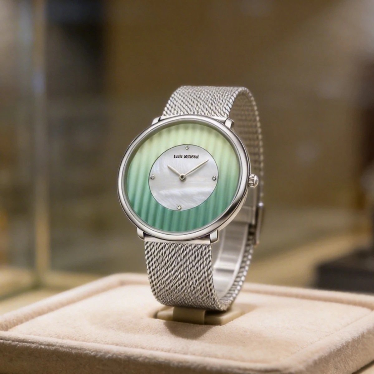 

Новые уникальные женские часы LIGE: модные повседневные кварцевые наручные часы с меняющим цвет циферблатом, простые ультратонкие стальные мужские часы, специальная серия