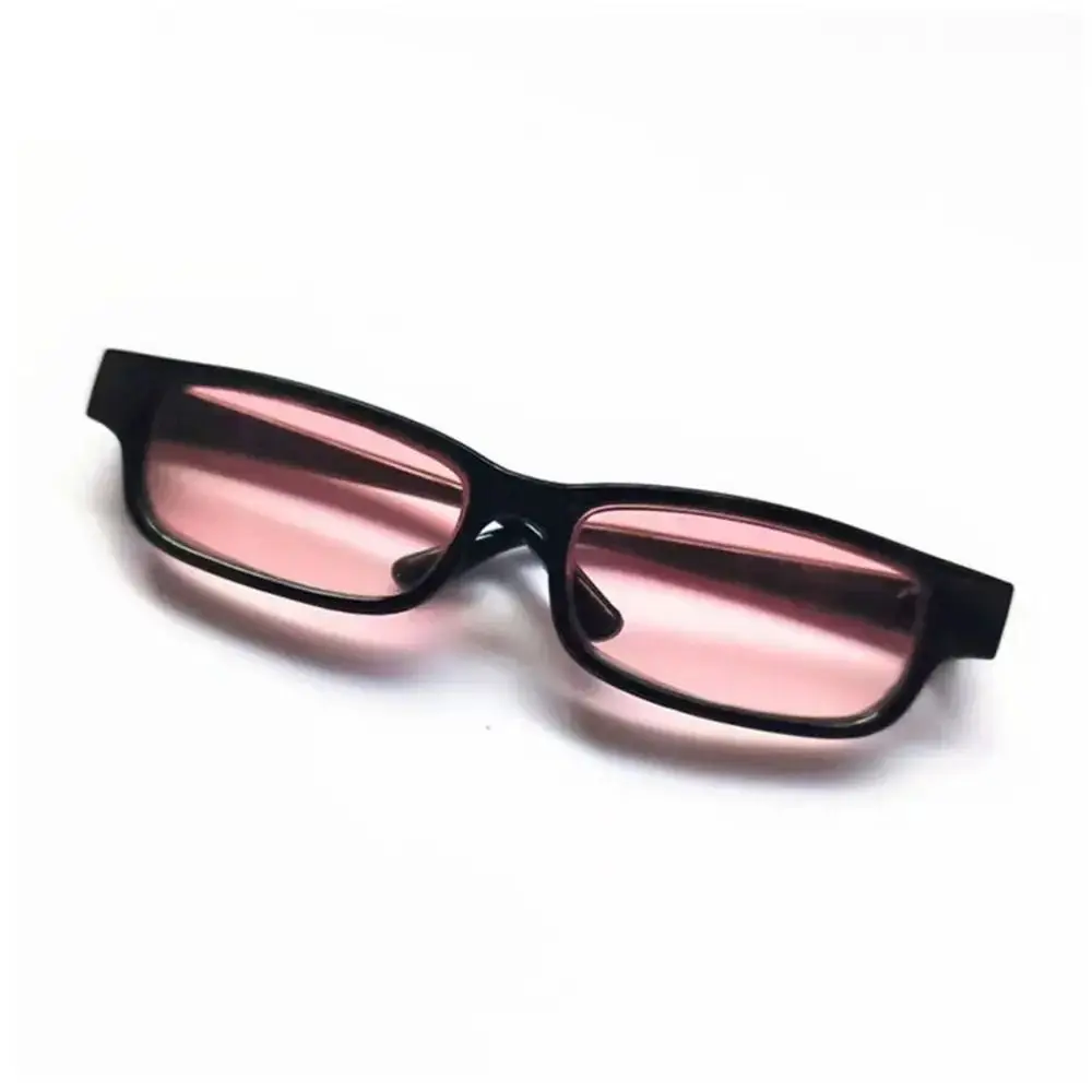 

Cute 20CM Glasses Miniatures Plastic Mini Clear Lens Eyeglasses Play House Cotton Accessories Dollhouse Props Gift