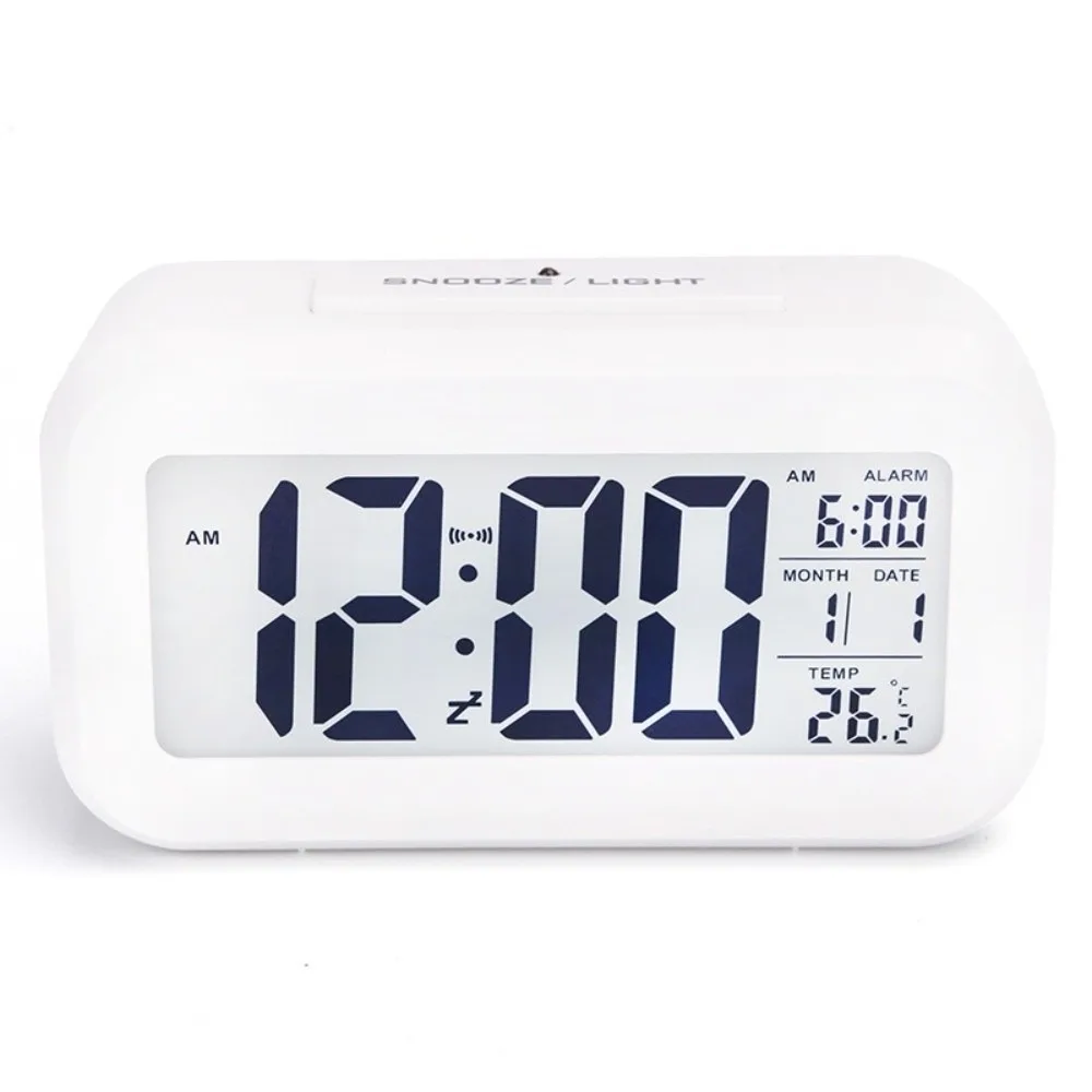 Digital Clock White - Cartoka