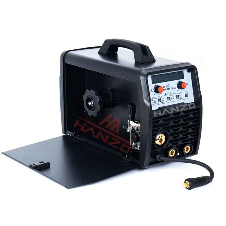 Aluminum welding double pulse 200 amp welder 3 in 1 mma flux weld mig welders machine