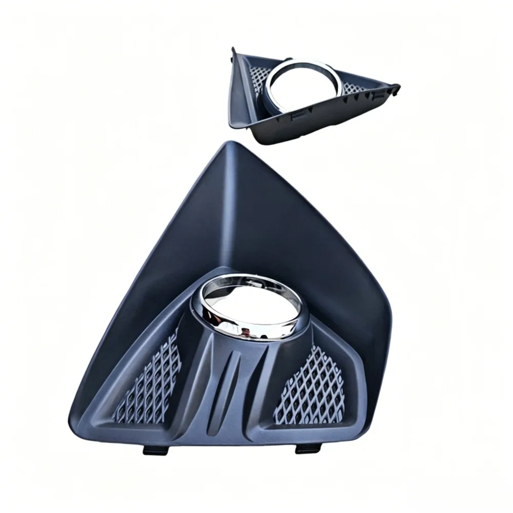 For Daily Driving Fog Light Cover Headlight Surround Direct Oem Replacement Pre Drilled Holes Sleek Black Finish