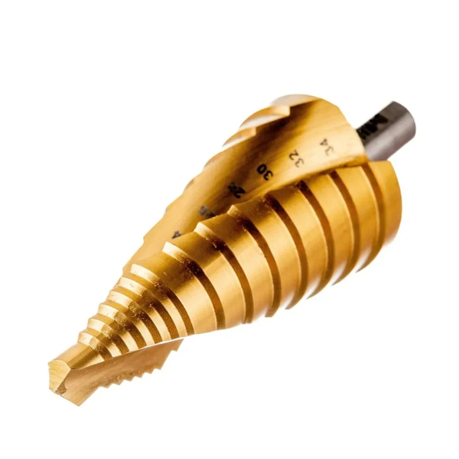 DEWALT DT5026 DT5027 DT5030 DT5031 Impact Step Bit 1/4 Hex Shank Titanium Coated Wood Metal Hole Cutter Core Drill Bit