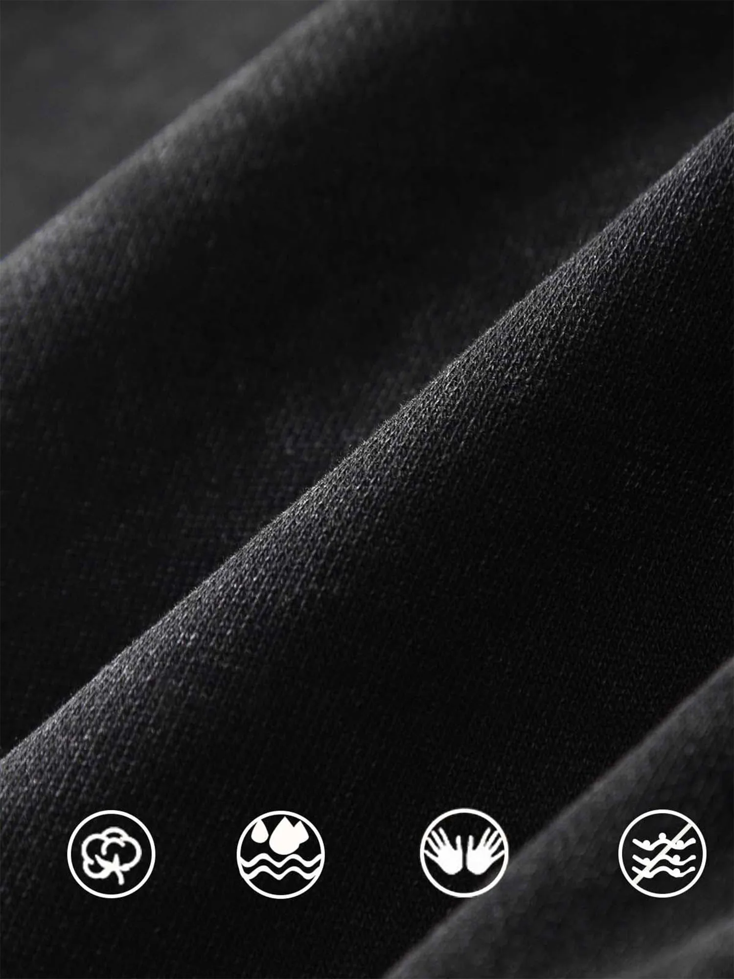 سترة بغطاء للرأس ثقيلة الوزن للرجال من Vintage 1980 - بلوفر أسود كلاسيكي لغسل الأحماض، سترة خريف وشتاء 400Gsm