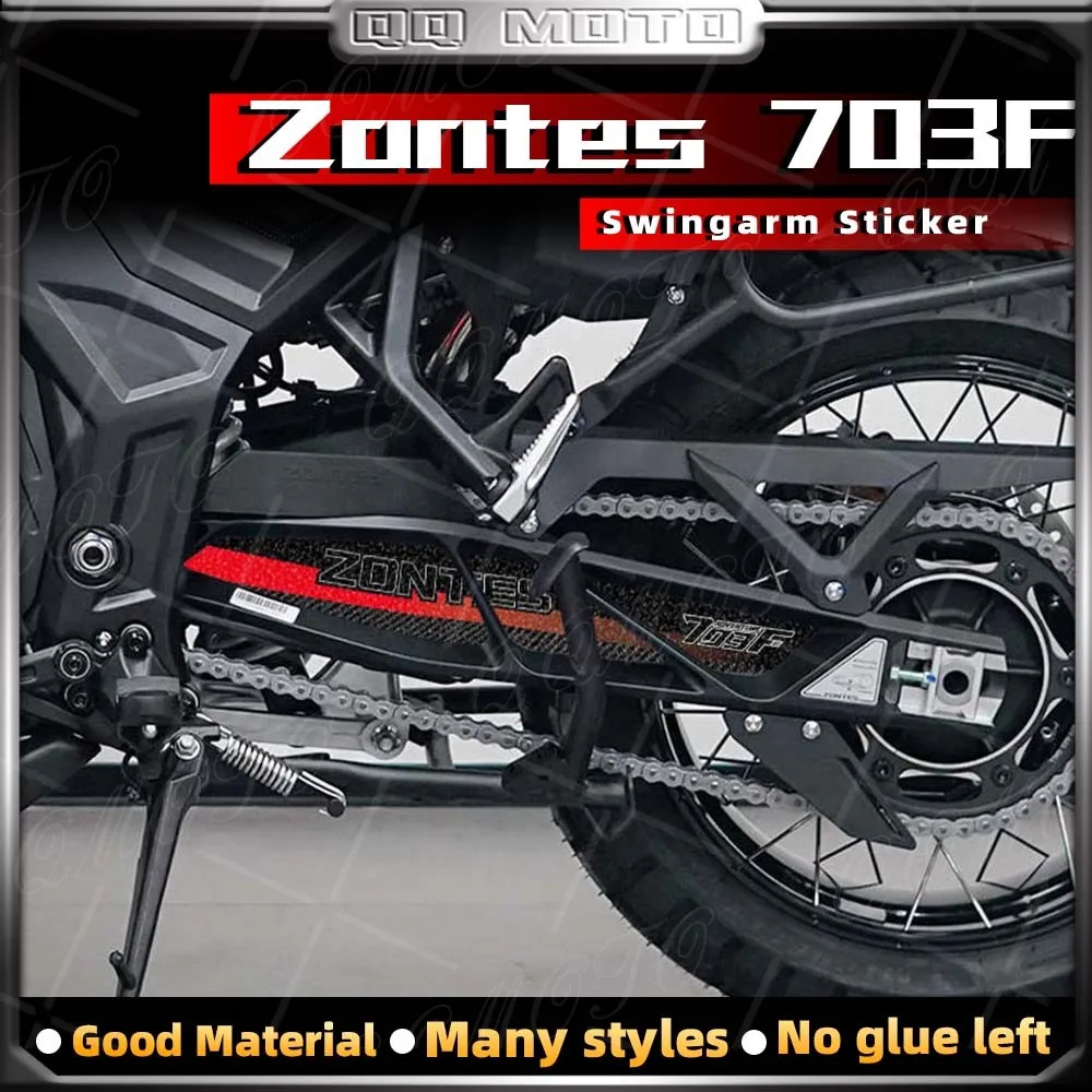 For ZONTES 703F 2024 ZT703F F703 703 F Adventure Motorcycle Frosted Swingarm Sticker Protector Decals Accessories Waterproof