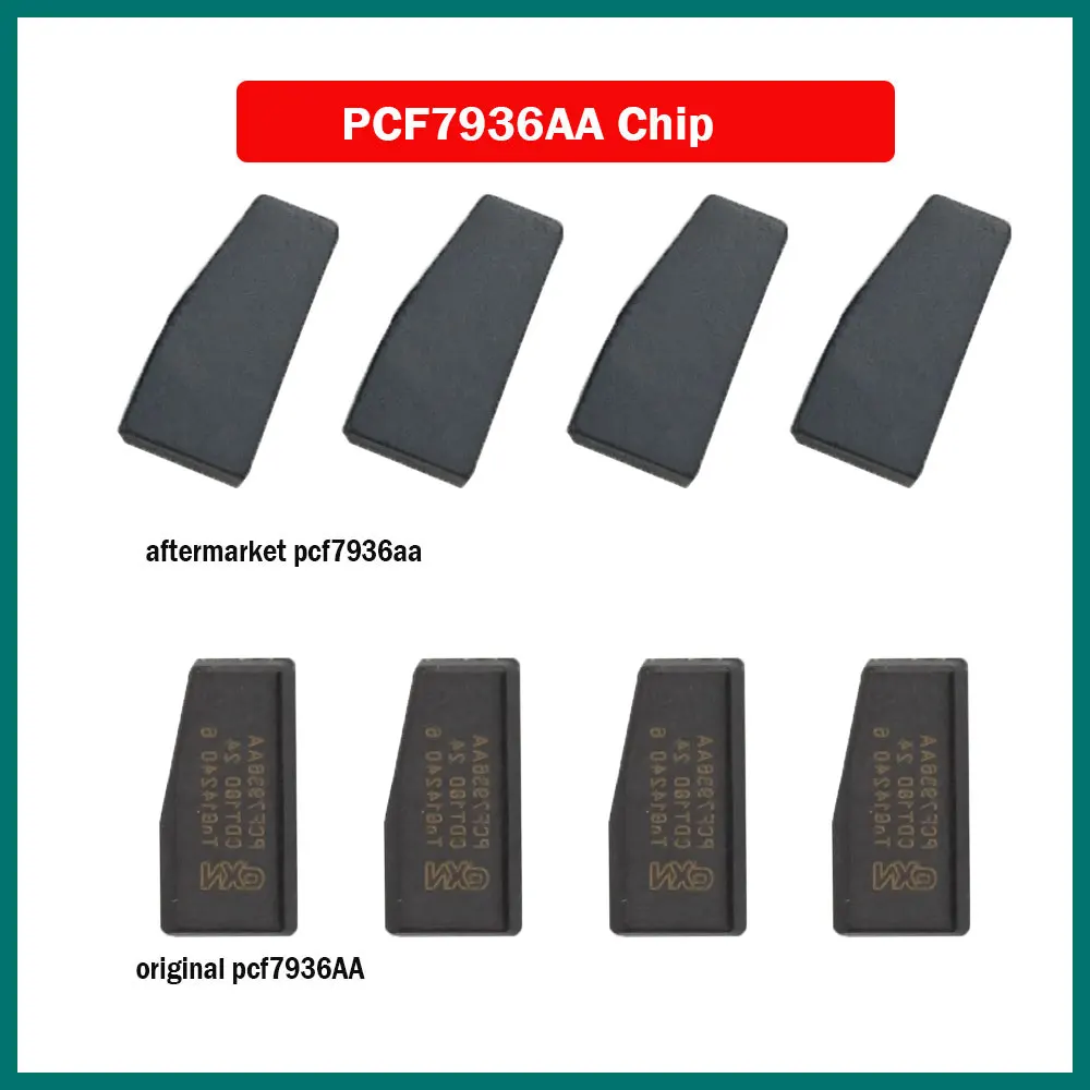 5/10/20/30/50pcs Aftermarket Blank PCF7936AA SOT385 Auto Key Car Key Chip ID46 PCF7936 Locksmith Tool Pcf 7936 Transponder Chip