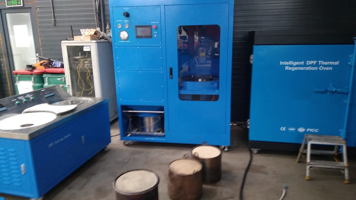 

Customized Intelligent Detection DPF Diesel Particulate Filter Machine Bench For DPF Engine Block Test