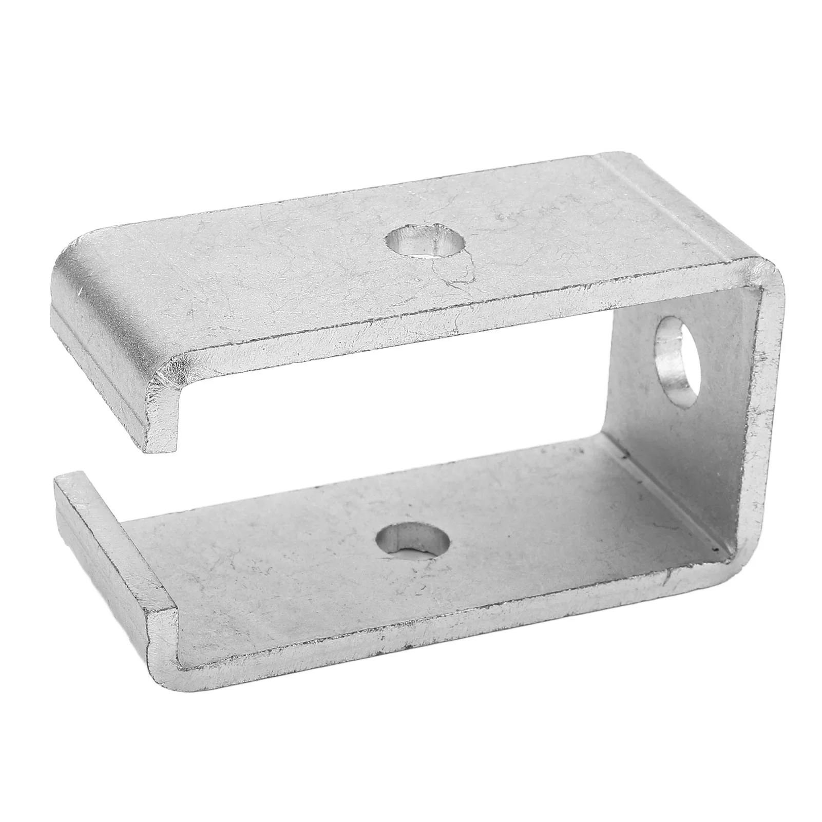 Silver Channel Trolley Track Hanger Bracket Heavy Duty Track Intermediate Hanger Bracket Support