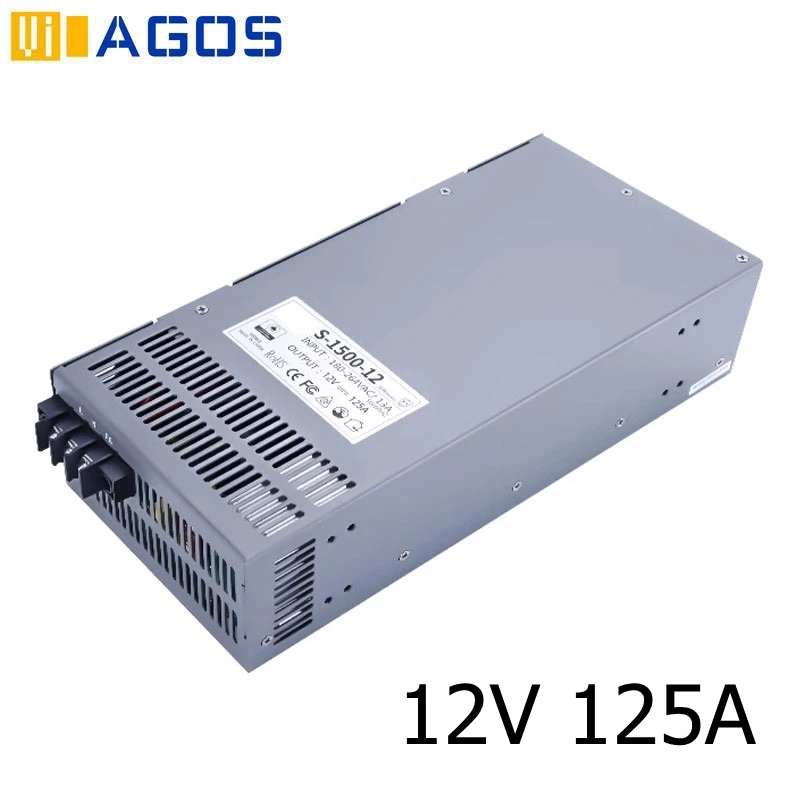 High Power 1500W 12V PFC Switching Power Supply