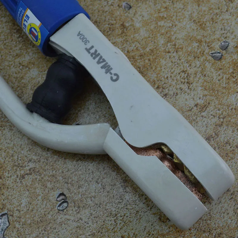 Electric Welding Holders Electrowelding Holder Weld Clamp Welding electrode Handle Brass and Ceramic Head 500A or 300A optional
