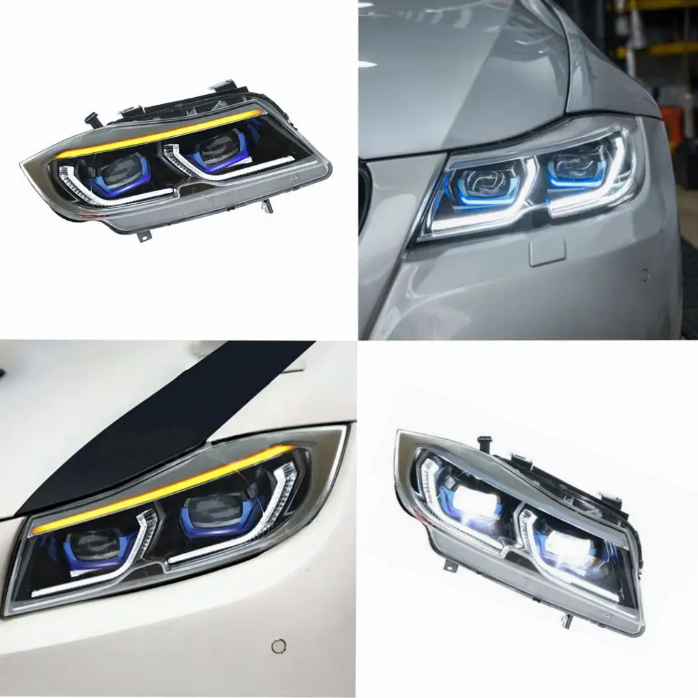 

ROLFES Car Styling Head Lamp For BMW E90 Headlights 2005-2012 320i 318i 323i 325i LED Headlight Projector Plug And Play