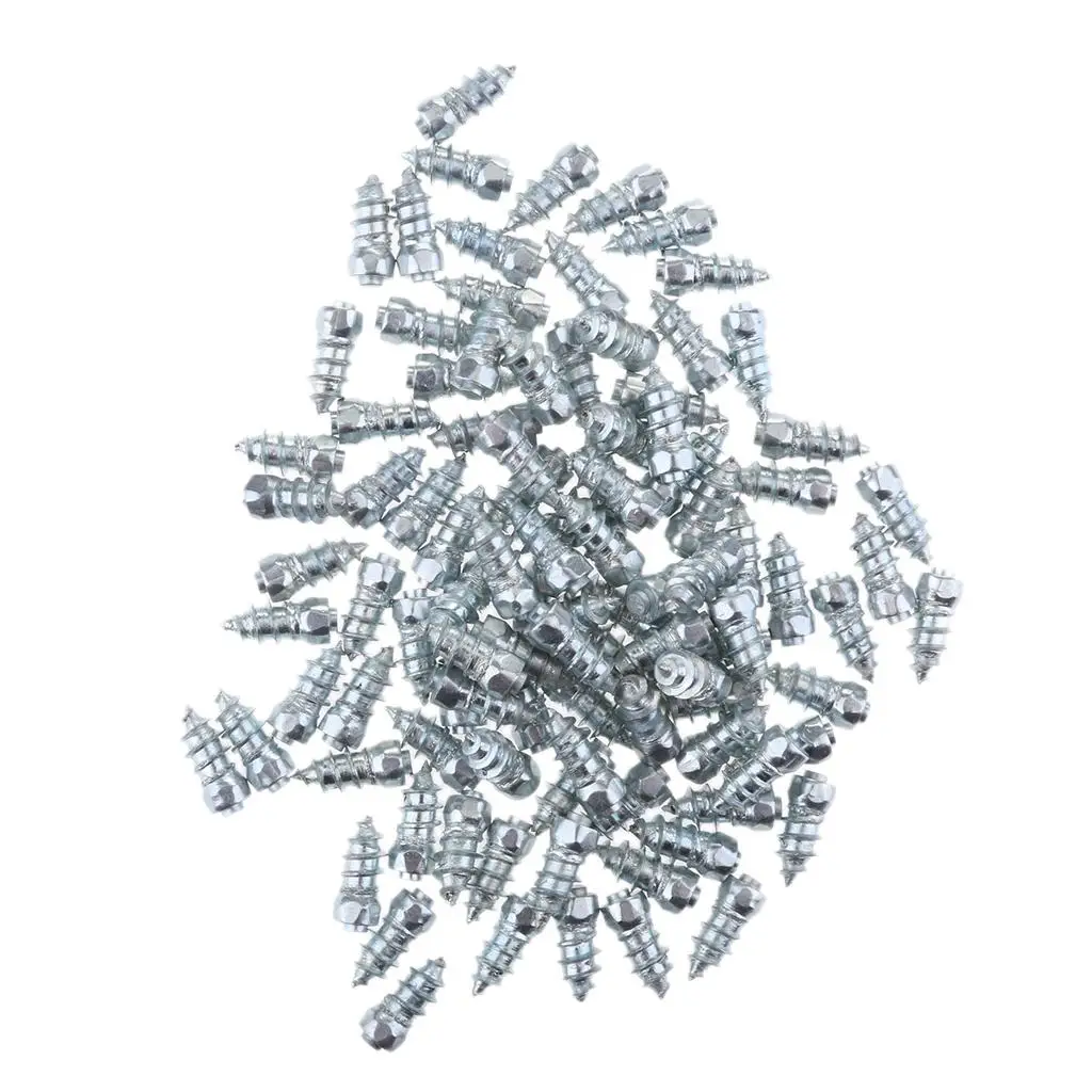 100pcs/Set 15mm ATV Motorcycle Car Tires Anti-Slip Screw Stud Tyre Snow Spikes image 5