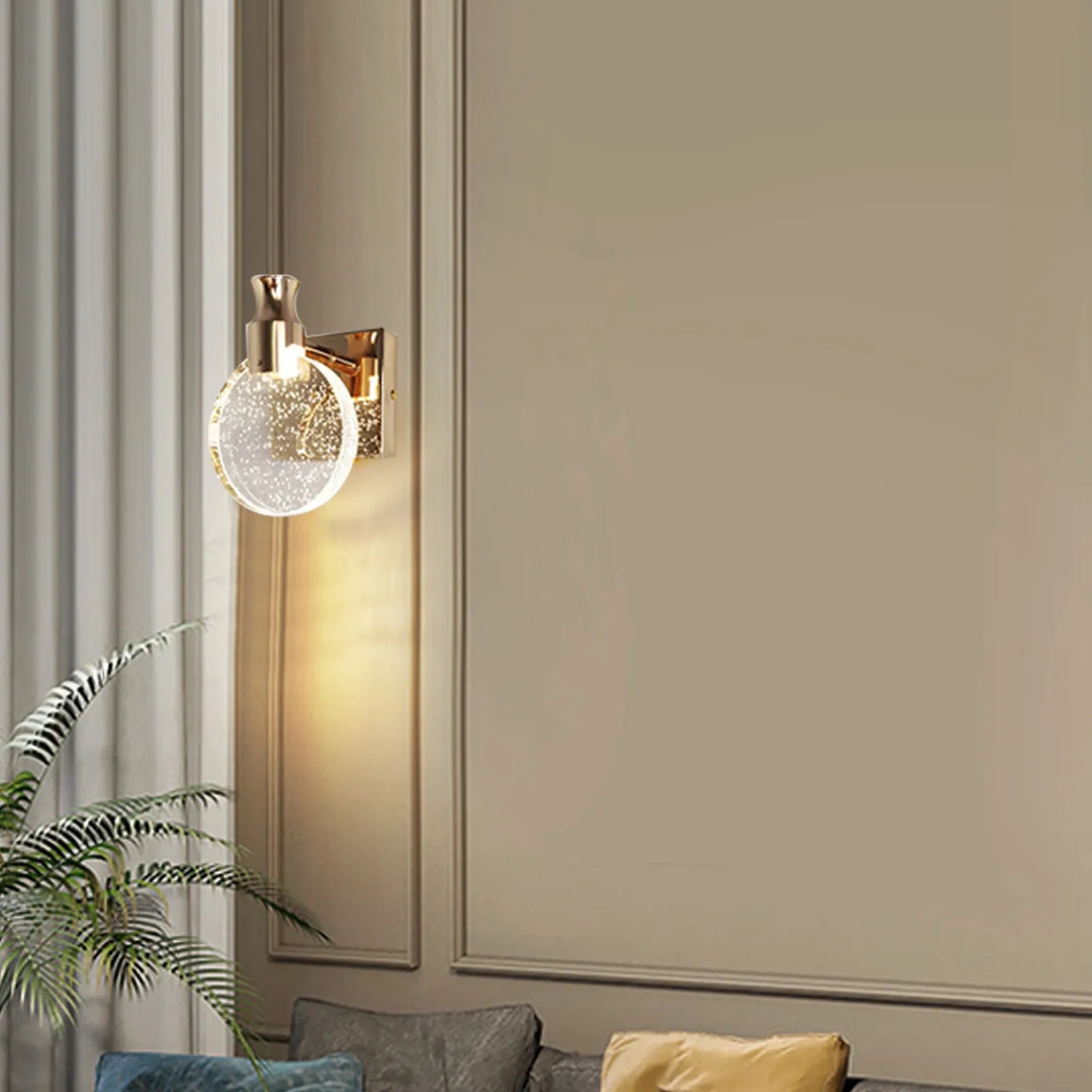 

1Pcs Scandinavian Wall Lamp Premium Bedroom Bedside Stylish Corridor Aisle Decorative Lighting Solution