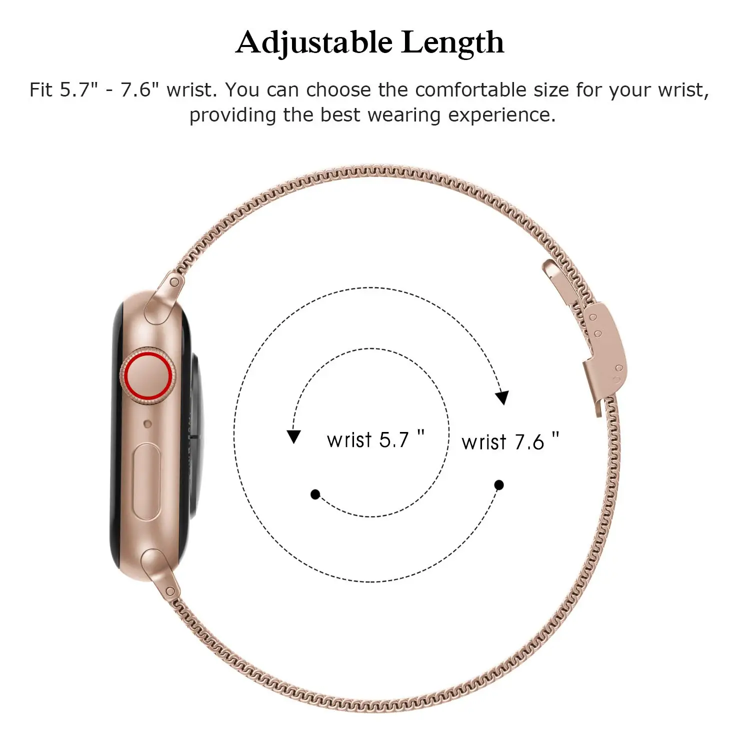 Cinturino sottile sottile per cinturino Apple Watch 49mm 45mm 41mm 44mm 40mm Bracciale in acciaio inossidabile per IWatch Ultra 2 Serie 9 8 7 6 SE 5 4