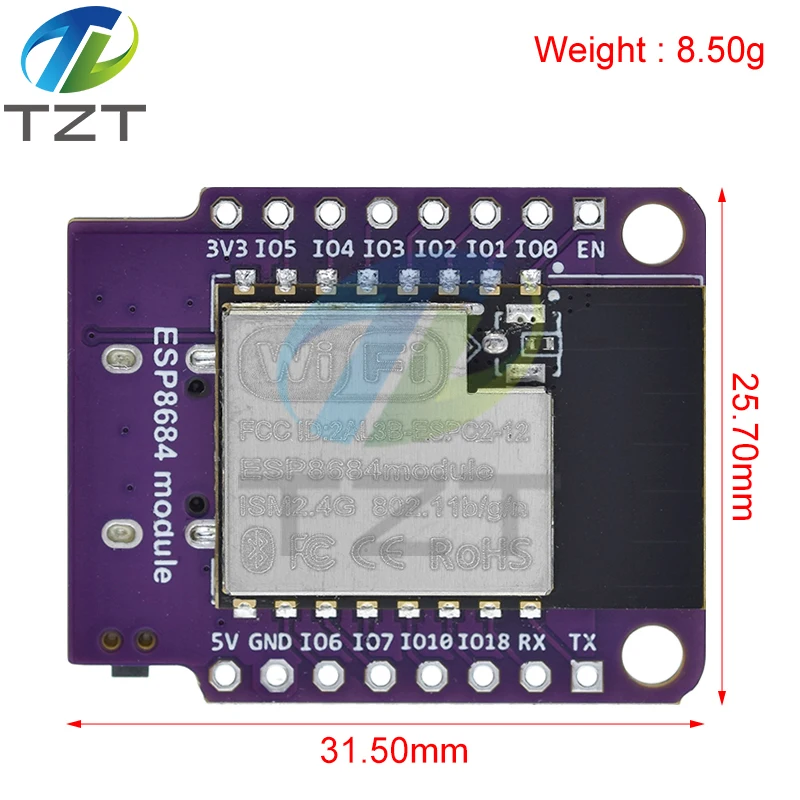 Wemos D1 Mini ESP8266 ESP32 ESP32-C2 ESPC2-12 DevKit Serial WIFI+Bluetooth CH340G ESP8684 Development Board Module For Arduino