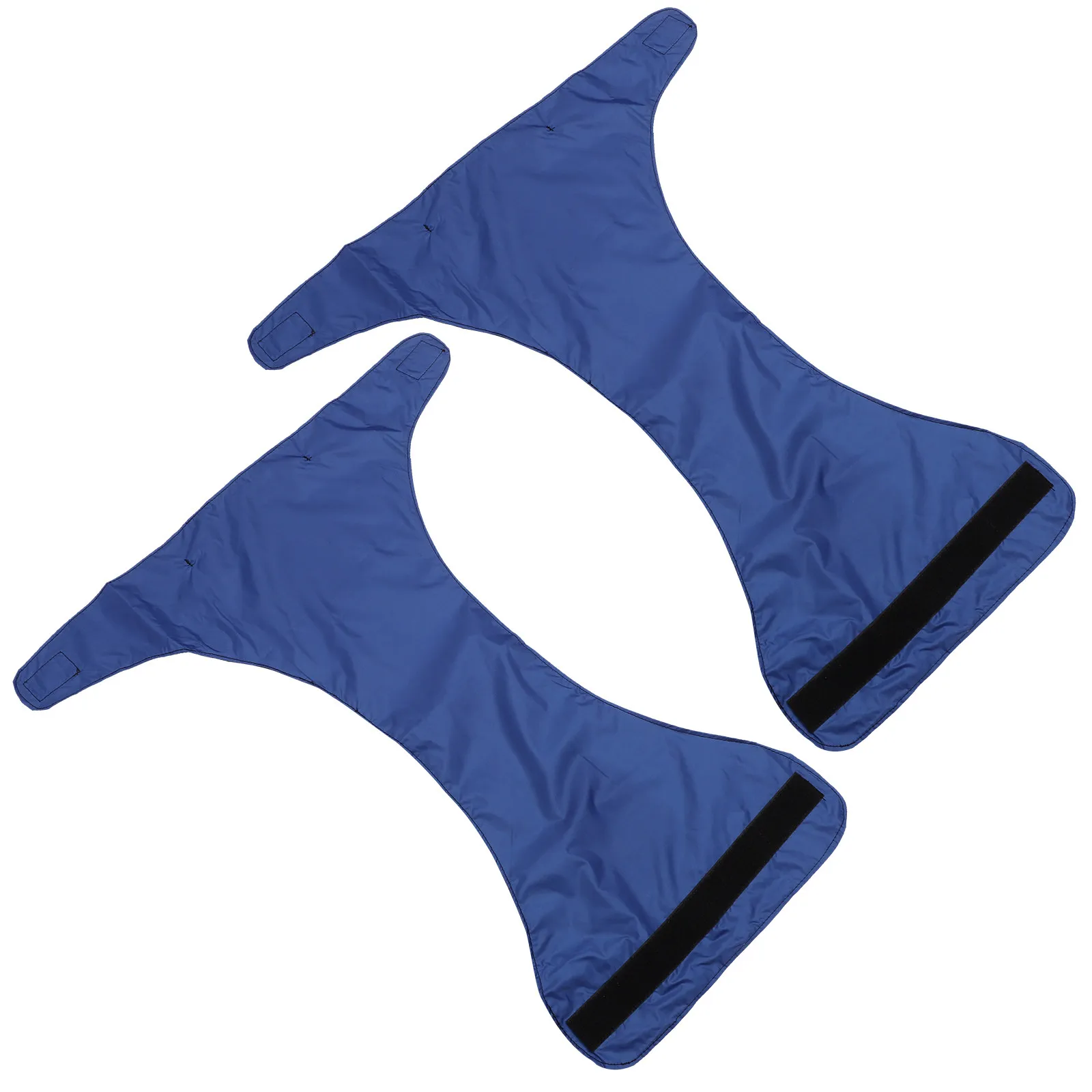 2Pcs Reusable Cloth Diapers for Adults Waterproof Leak-Proof Adjustable Sanitary Pants Ideal for Bedding Wheelchair Protection