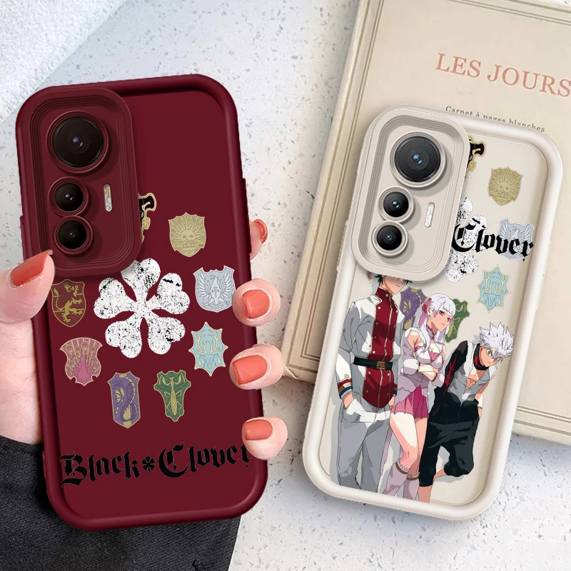 

Black Clover Fashion Anime Eye Ladder For Xiaomi MI 14 12T 11 Lite Poco M3 X5 X4 F5 F4 F3 F2 GT Pro 5G Funda Phone Case