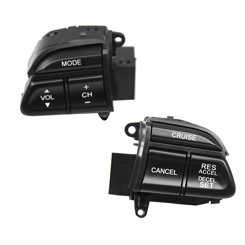 Car Steering Wheel Volume Adjustment Switch Multifunction Button For Honda Accord 2008-2012