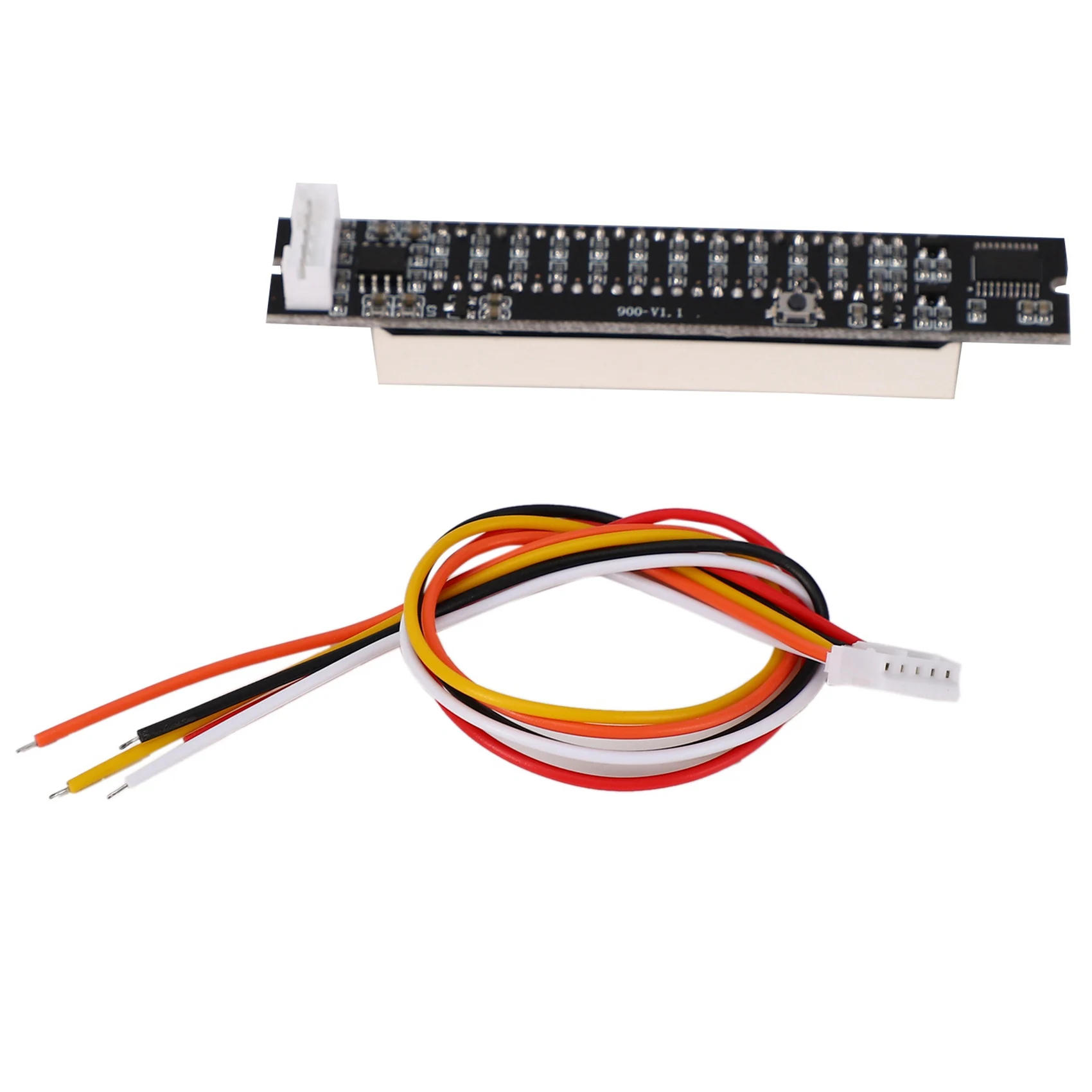 SQPP-2X Mini Dual 12 Level Indicator VU Meter Stereo Amplifier Board Adjustable Light Speed Board