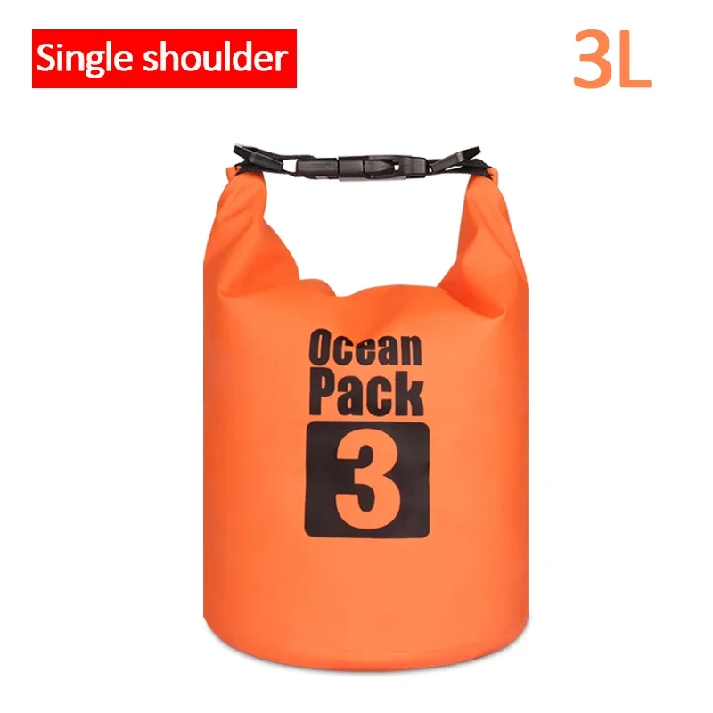 Wasserdichter PVC-Trockensack für Damen und Herren, 2 l/5 l/10 l/15 l/20 l/30 l, Outdoor-Sport-Aufbewahrungstasche für Kajakfahren, Bootfahren, Angeln, Schwimmen