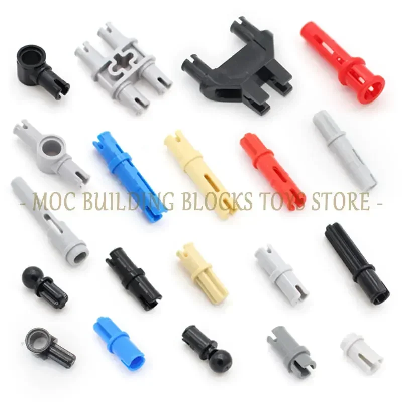 Technology All Types Replace Bulk Parts Axle Pin Building Blocks Brick Compatible Accessories Combination with Science Toys