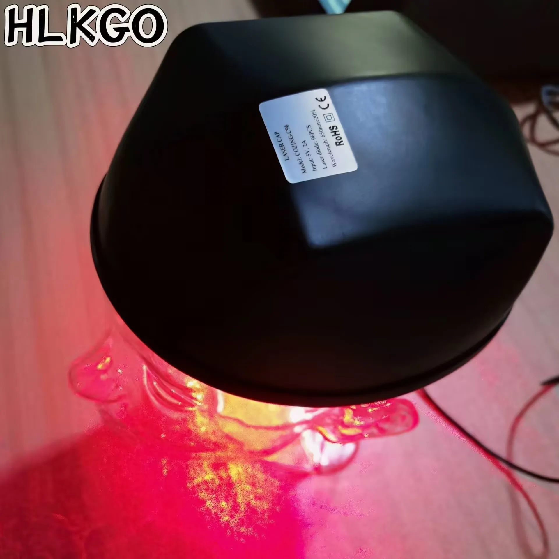 Luxury Red Light Therapy Hair Cap LLLT Helmet for Convenient At-Home Hair Restoration
