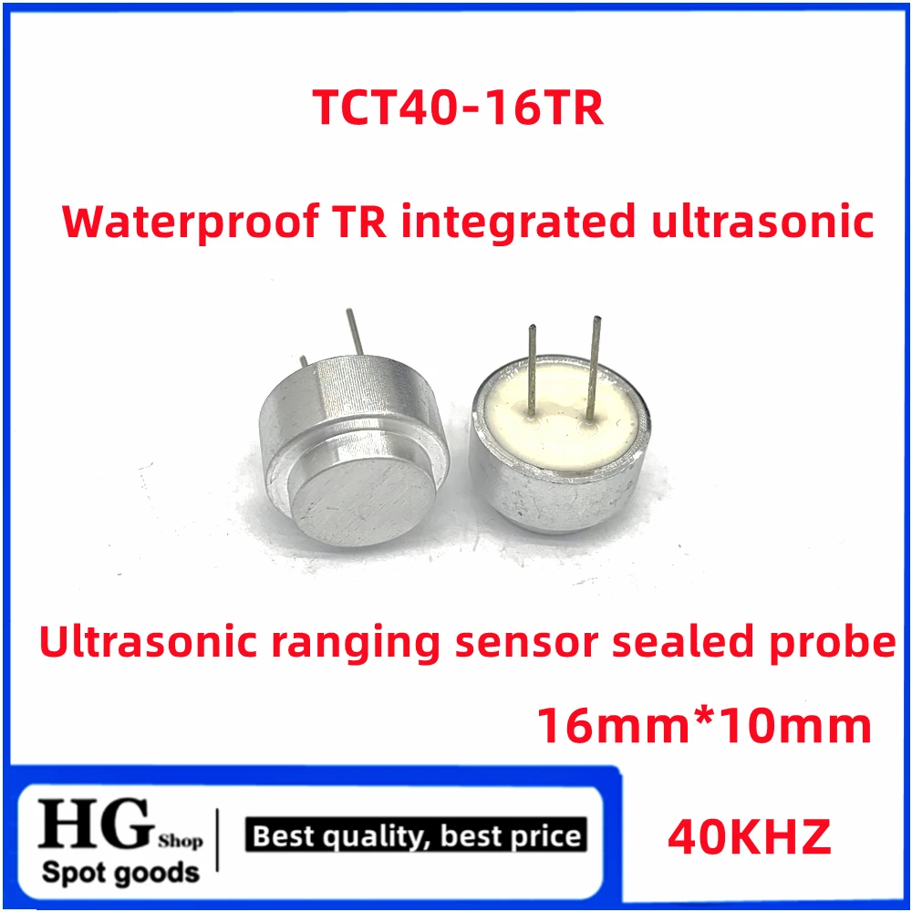 

16MM TCT40-16TR 16-40K 16mm 40KHz waterproof TR Integrated ultrasonic ultrasonic ranging sensor sealed probe