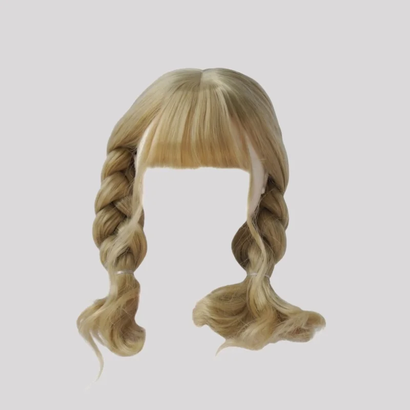 

2026 OB11 YOSD MSD SD DOD Blythe Newly Material BJD Double Thick BraidS Ponytail Doll Hair 1/8 1/6 1/4 1/3 Hot Wig Accessories