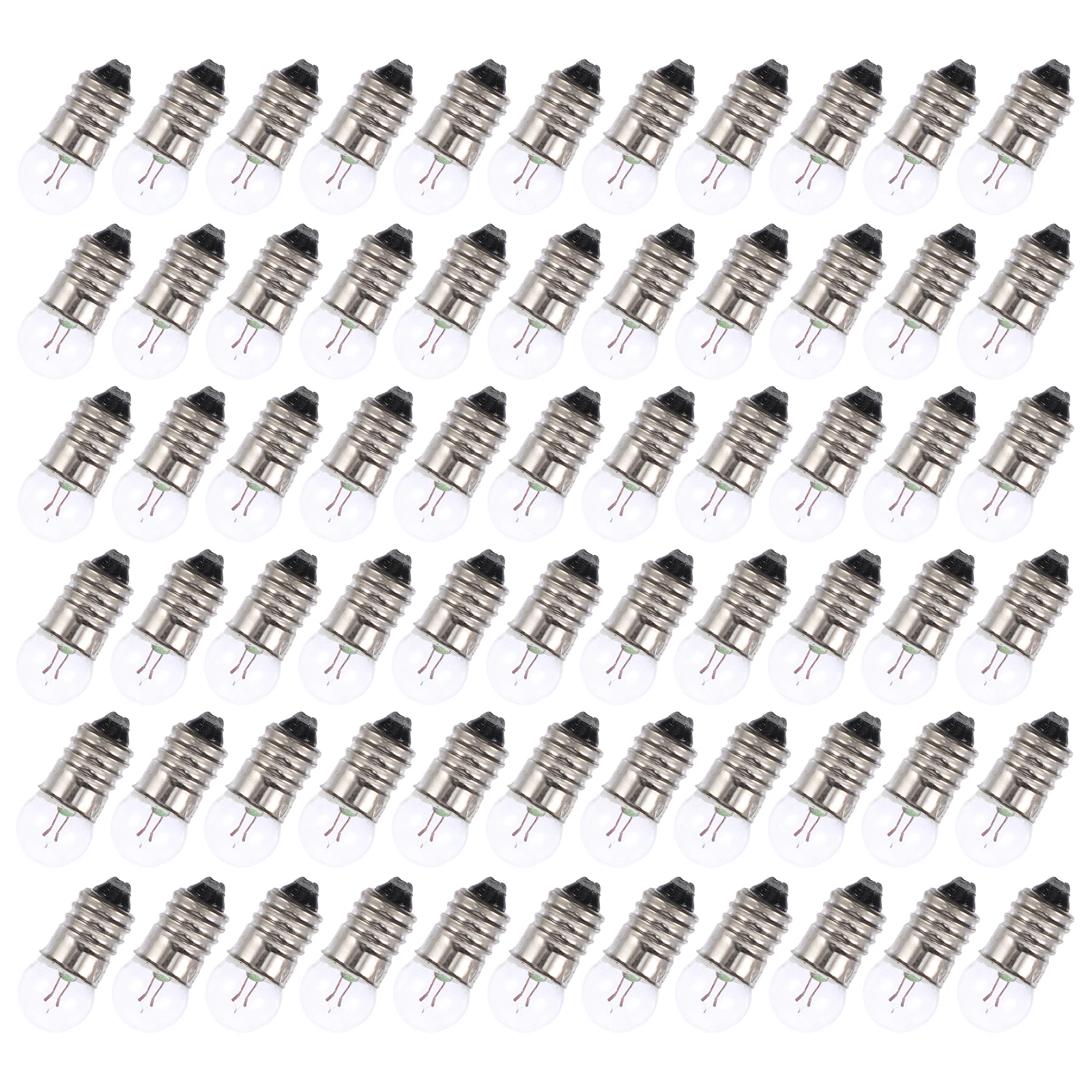 

50 Pcs Electric Bead Lamp Holder Appliance Bulb Art Light Lightbulb Diy Table Coffee