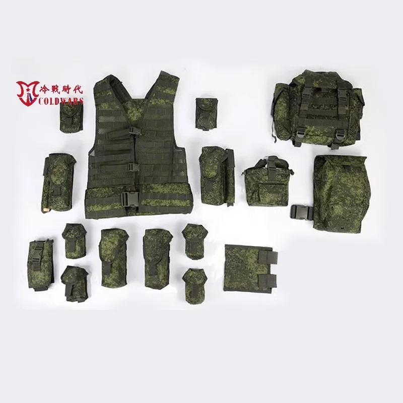 Copy 6sh117 Russian Tactical Full Sets Tactical Vest EMR Little Green Man Combat Equipment MOLLE Vest Russian Soldier Cosplay