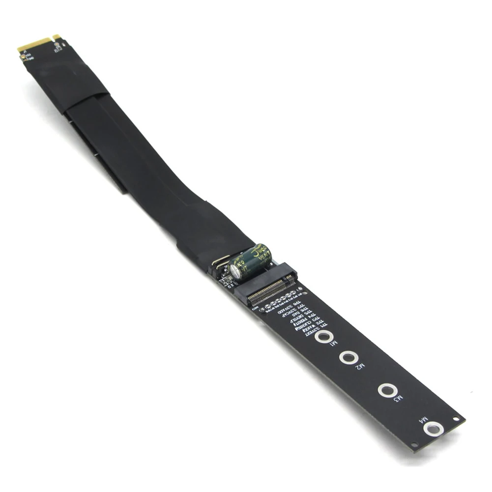 M.2 NVMe SSD Extension Cable Solid Drive Riser Card R44SF/R24SF M2 to PCI-Express 3.0 X4 PCIE 32G/bps M Key Extender