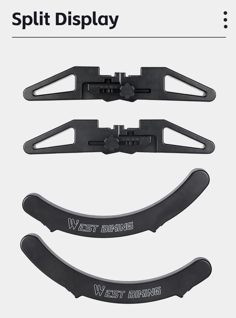 WEST BIKING Lokaler Versand Verstellbarer Fahrradständer MTB Rennrad Indoor-Garagenlagerständer Fahrrad-Reparaturständer Fahrradzubehör – Detail 11
