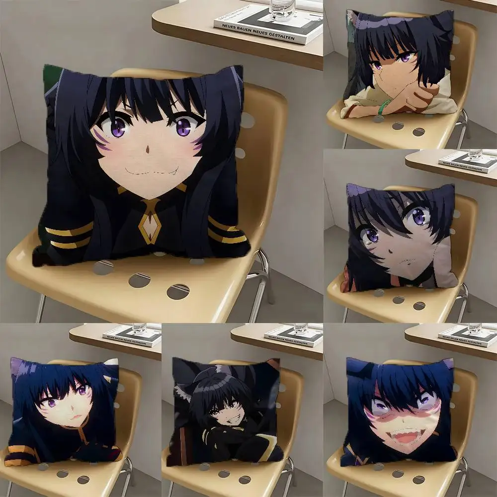 1pc Delta Anime Characters Pillow Case Fashion Square Pillowcase Bedroom Sofa Room Ins Decoration Leisure