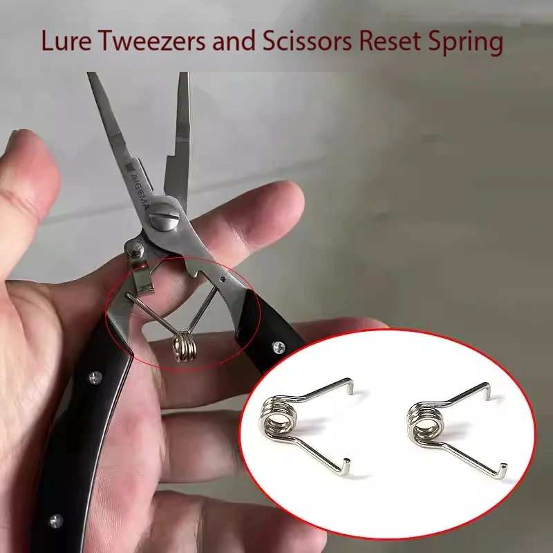 Luya Pliers Spring Accessories, Removable Fishing Pliers Spring, Multifunctional Fishing Scissors Spring, Parts Luya Spring