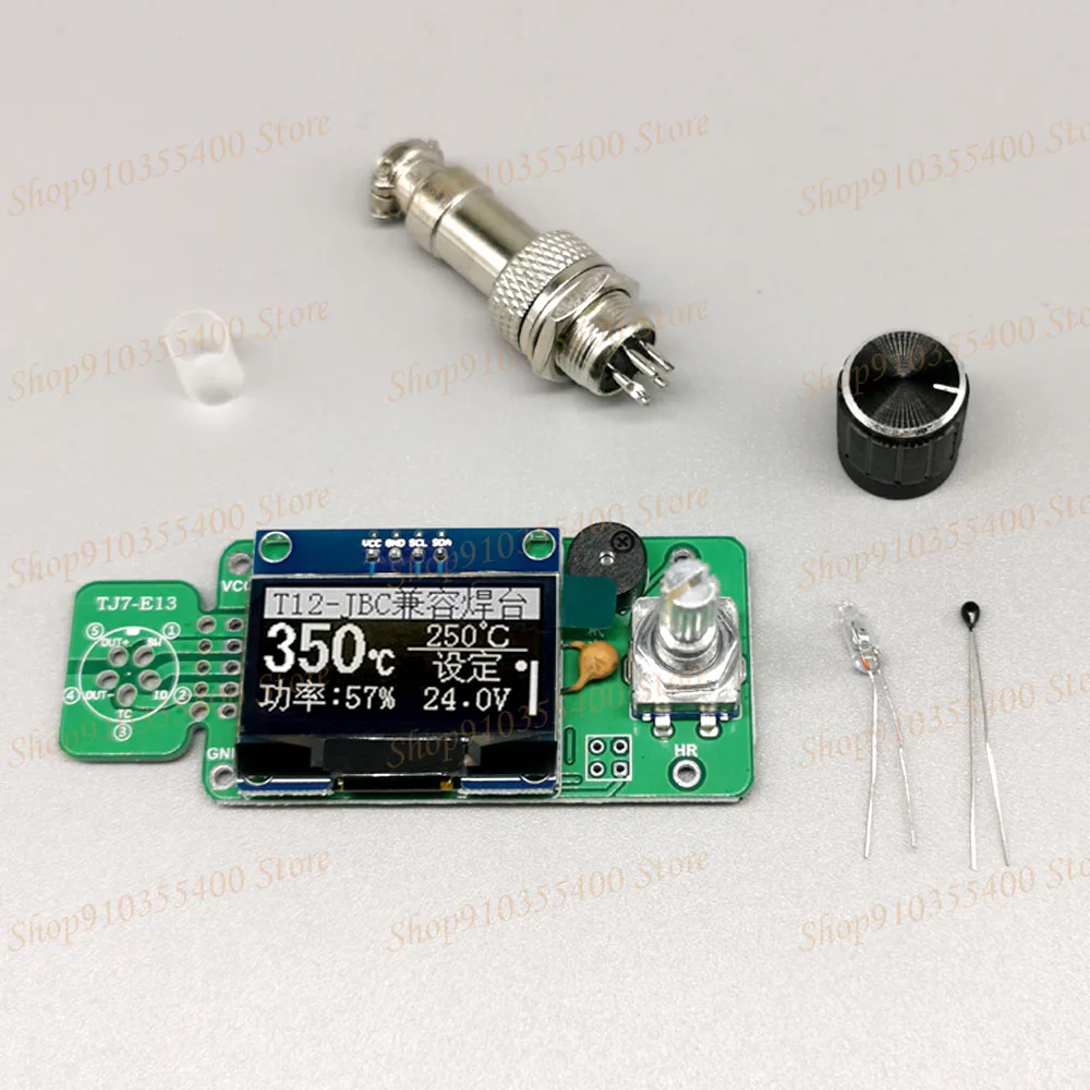 Imagem -02 - Ferro de Solda Elétrico Repair Kit Placa Controladora Tela Oled em Faça Você Mesmo Solda Estação T12 Jbc245 210