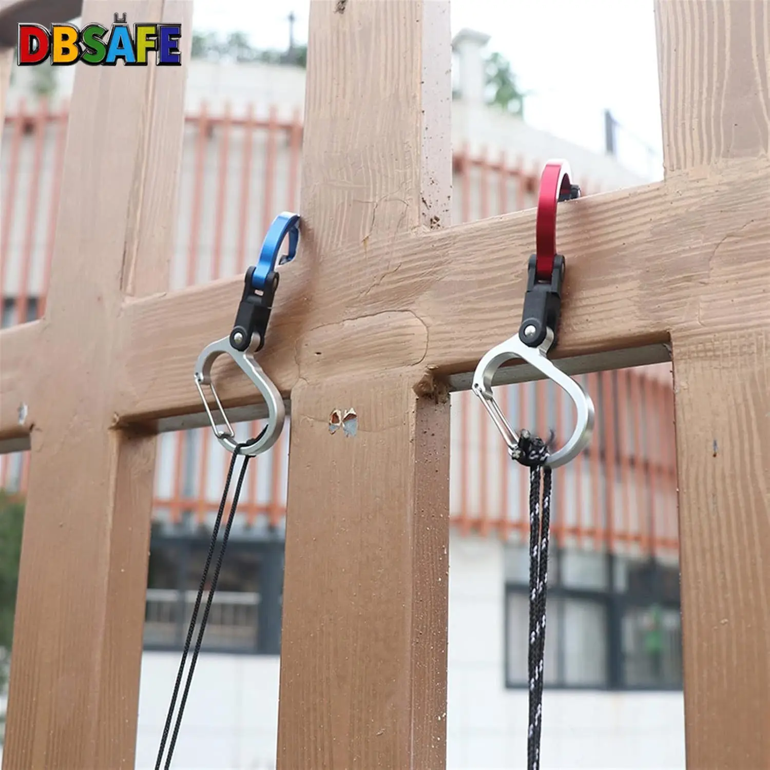 متعددة الوظائف سبائك الألومنيوم D نوع للتدوير سريعة معلقة حلقة تسلق فائدة السنانير للتخييم في الهواء الطلق التنزه والعتاد #5