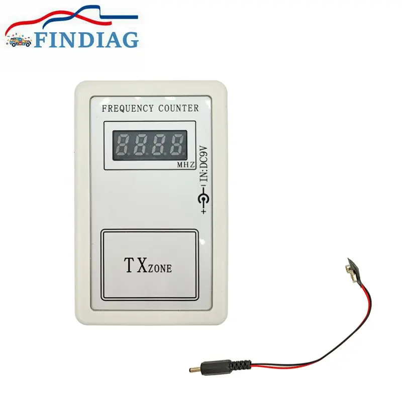 

Frequency Counter Indicator Detector DC7.5-10V 250-450MHZ Cymometer Remote Control Transmitter Frequency Meter Scanner Wavemeter