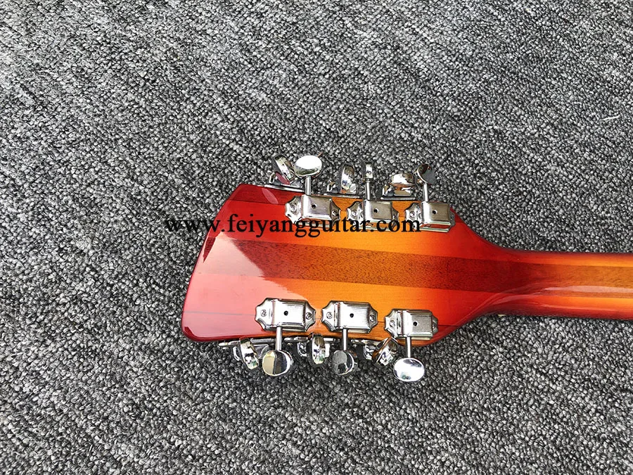 electric guitars 360 12strings, Picture color ， 2-Piece Pickup ,high quality，free shippings