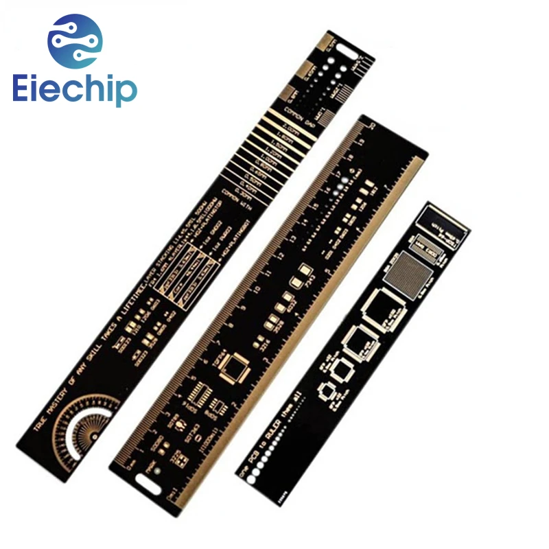 PCB Ruler For Electronic Engineers 15cm 20cm 25cm Multifunctional Measuring Tool PCB Reference Ruler