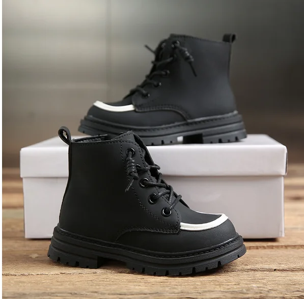 2024 Children Shoes Kids Boots Fashionable Boys Short Boots Winter Shoe for Girl Kids Shoe for Girl Boot Botines Para Mujeres