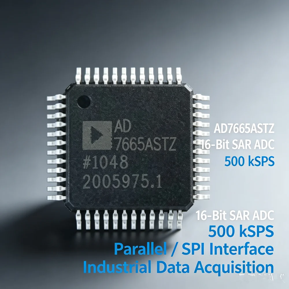 AD7665ASTZ LQFP48 16-bit SAR ADC 570kSPS Analog To Digital Converter IC High Precision Data Acquisition Chip