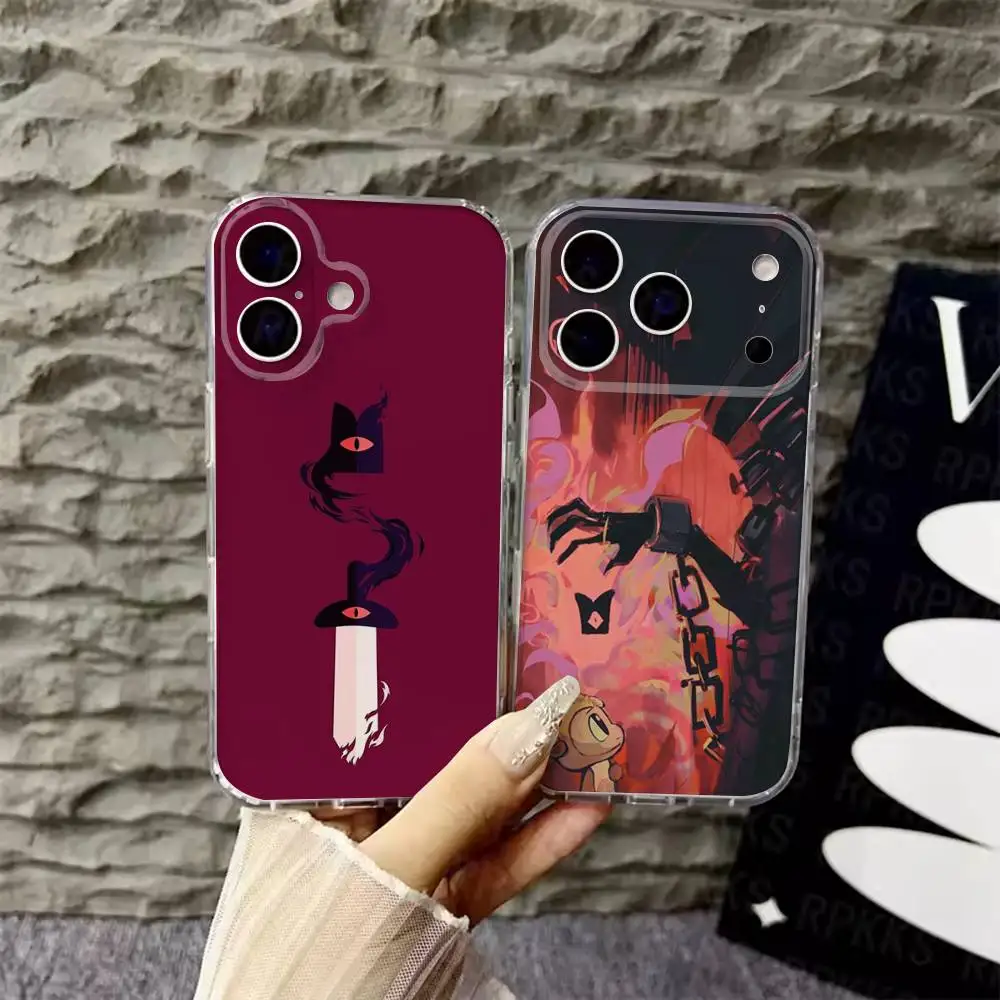 

C-Cult of the Lamb Phone Case For iPhone 6,16,15,14,13,12,11,17 Pro,Max,Plus,X,XS,XR,SE,Mini Transparent Soft Cover