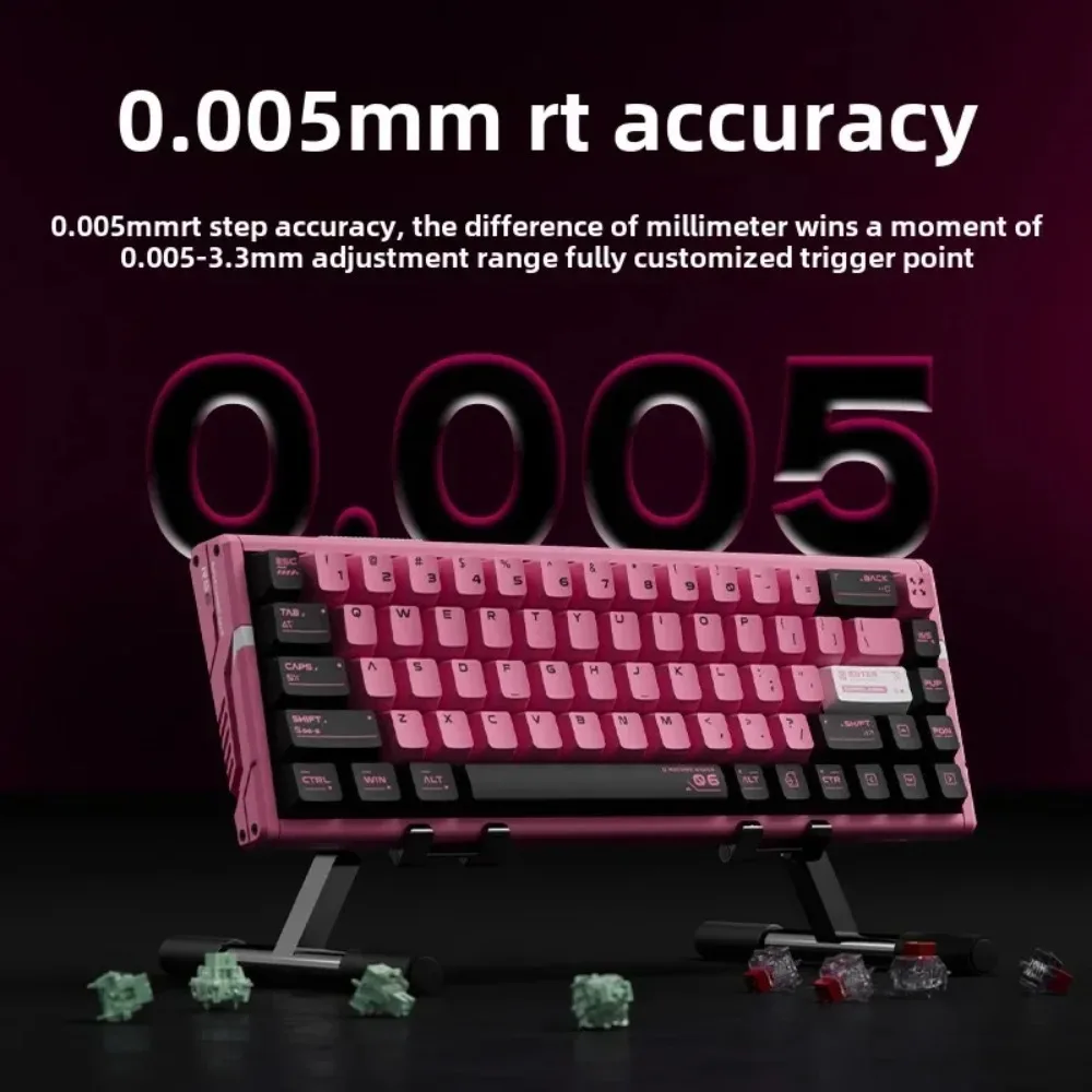 ATK RS6 Magnetic Keyboard Aluminum Alloy Wired Hot Swap 8K Esports Gamer Keyboards low latency Custom 0.001RT Gaming Accessories