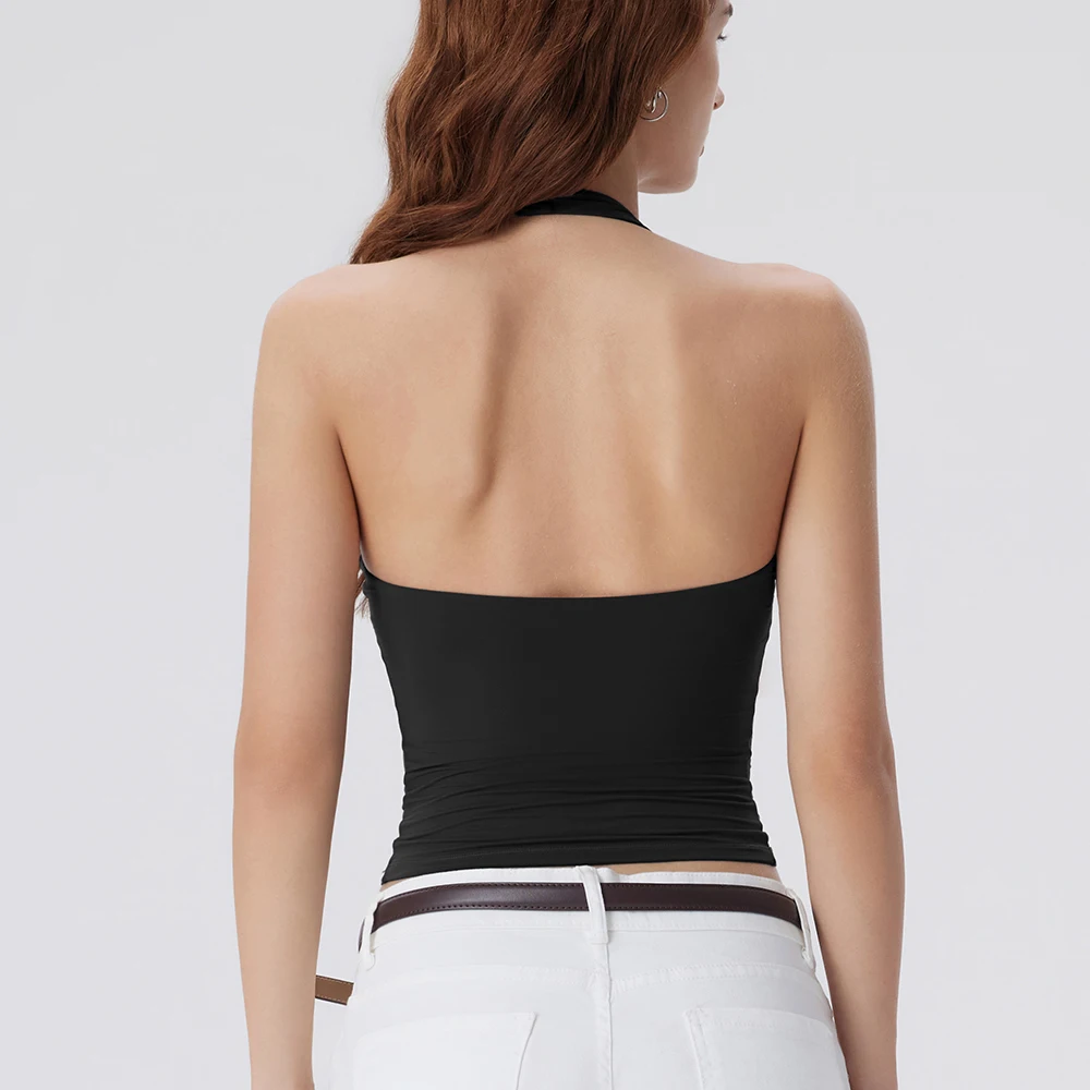 Women's Workout Top Rhea Open-Back — Open Back