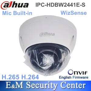 Dahua IPC-HDBW2441E-S built-in Mic IP67 IK10 IR30M POE SMD WizSense IP  Camera replace IPC-HDBW2431E-S-S2 dome camera - AliExpress