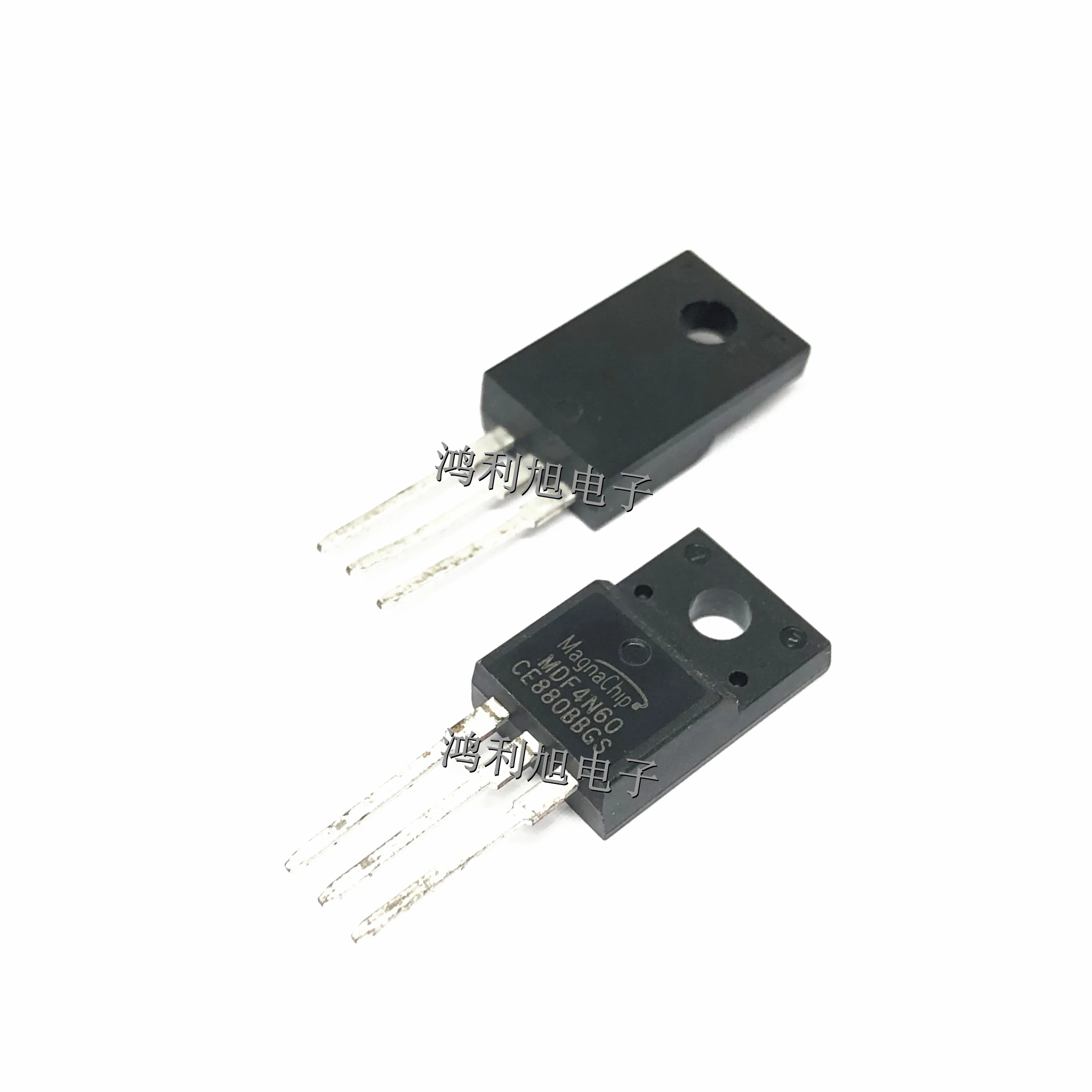 10PCS/Lot MDF4N60TH MARKING: MDF4N60 TO-220F N-Channel MOSFET, Brand New Genuine Stock