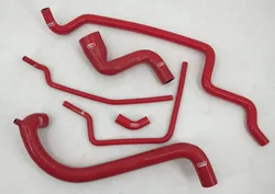 Fit Porsche 944 Silicone Radiator Coolant Hoses Without Bleeder In Upper Pipe